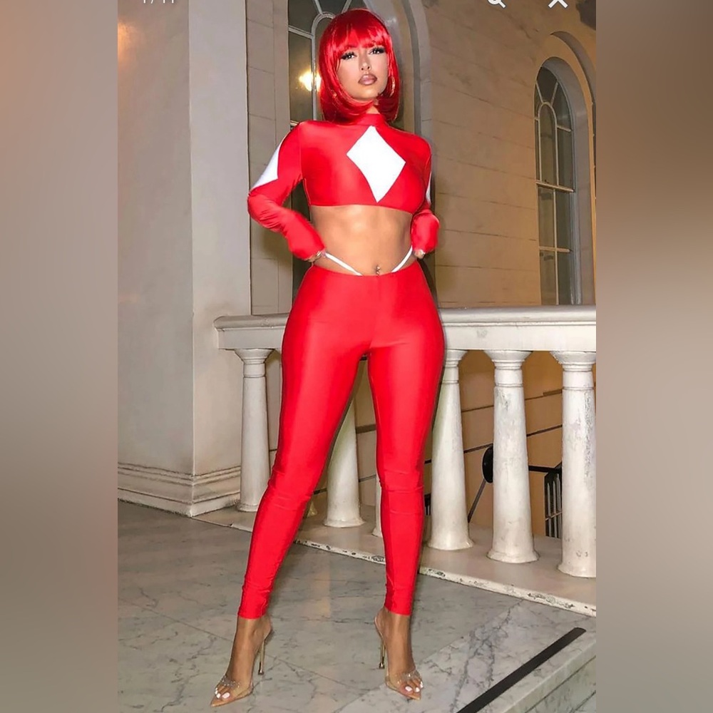 Power Superhero 4 Piece Set - Red/combo - Halloween